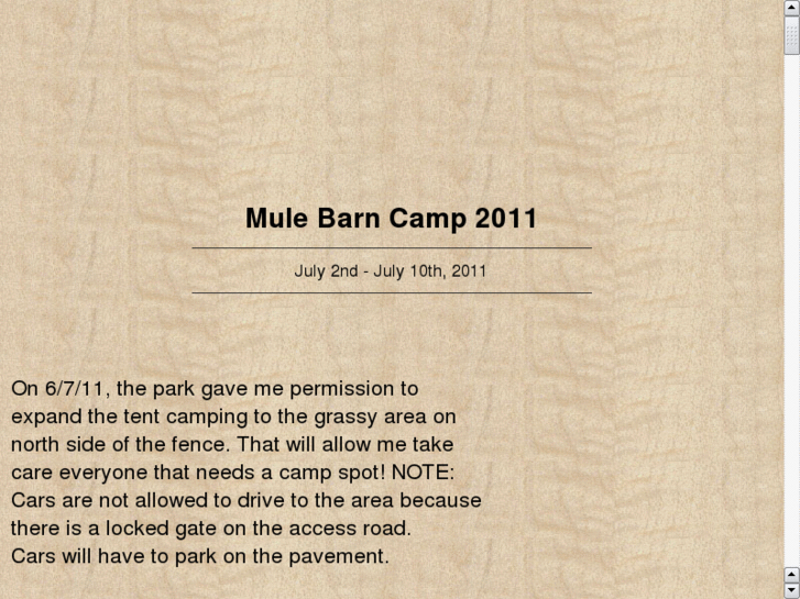 www.mulebarncamp.com