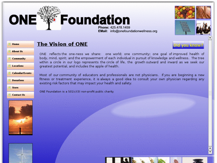 www.onefoundationwellness.org