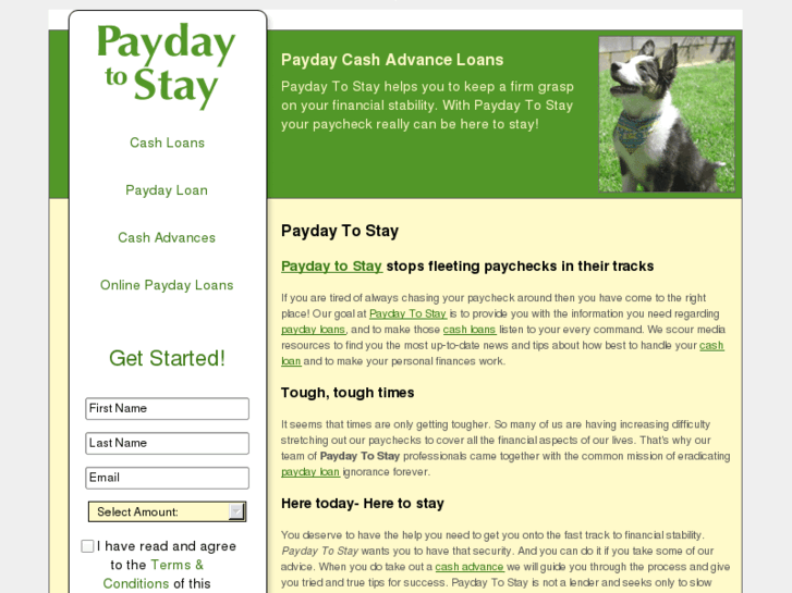 www.paydaytostay.com