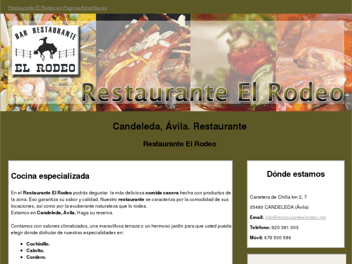 www.restauranteelrodeo.net