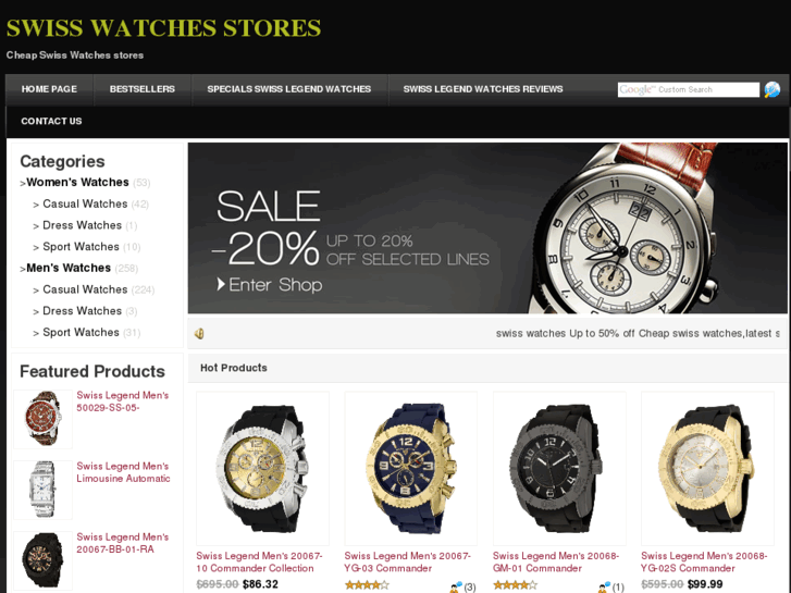 www.swisswatchesstores.com