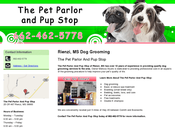 www.thepetparlorms.com