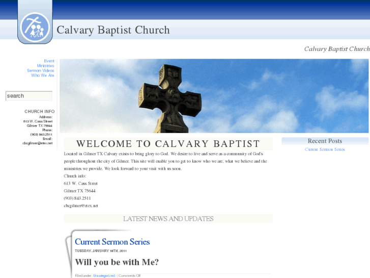 www.calvarybaptistgilmer.com