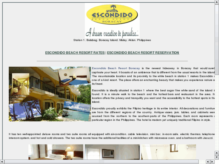 www.escondidobeachresort.com