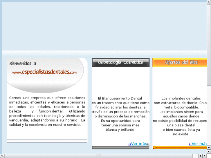 www.especialistasdentales.com