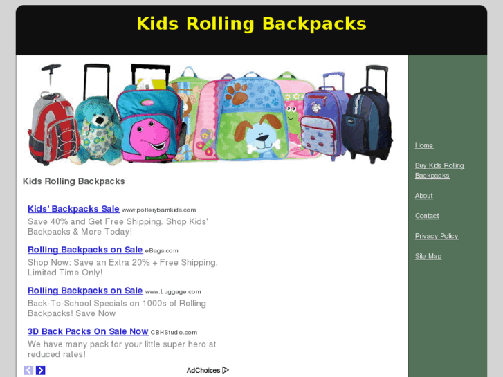 www.kidsrollingbackpacks.net