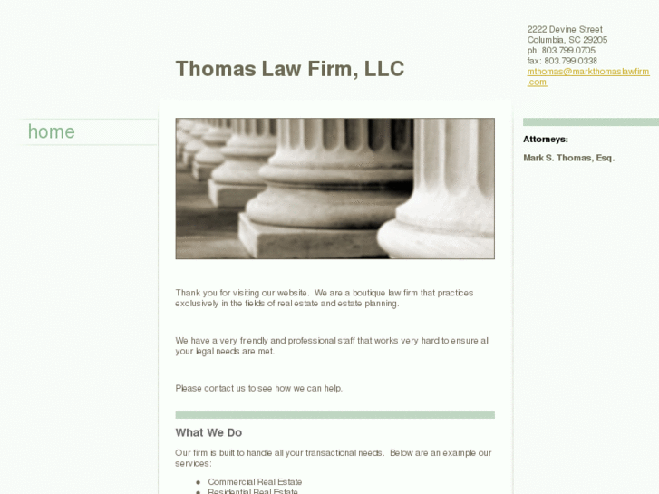 www.markthomaslawfirm.com
