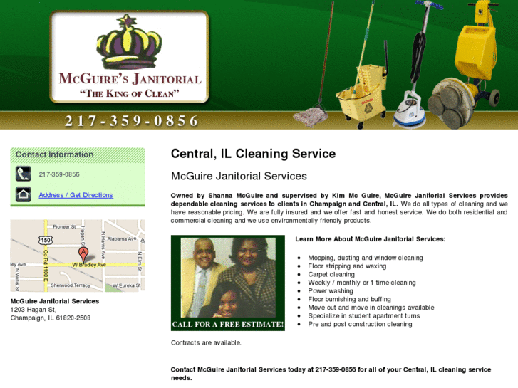 www.mcguiresjanitorial.com