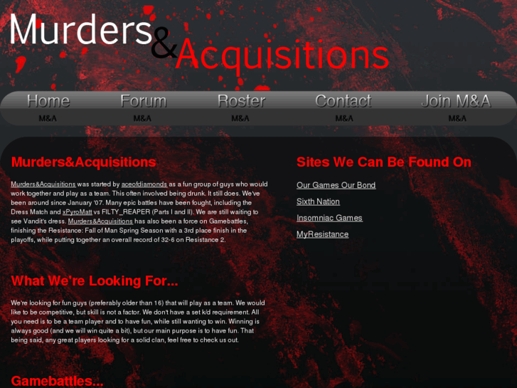 www.murdersandacquisitions.com