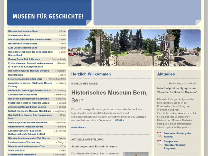 www.museenfuergeschichte.org