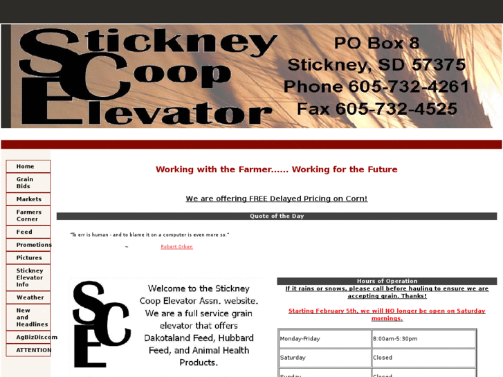 www.stickneyelevator.com