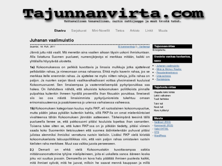 www.tajunnanvirta.com