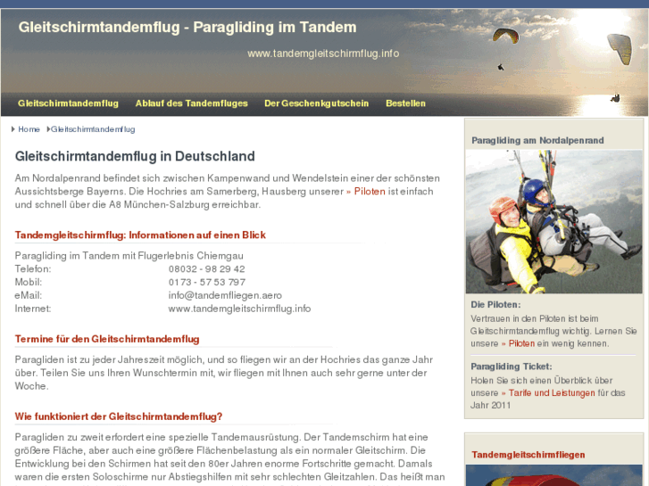 www.tandemgleitschirmflug.info