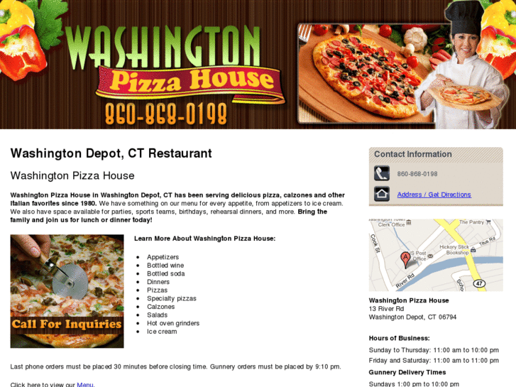 www.thewashingtonpizzahouse.com