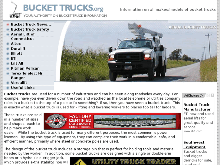 www.used-bucket-trucks.com