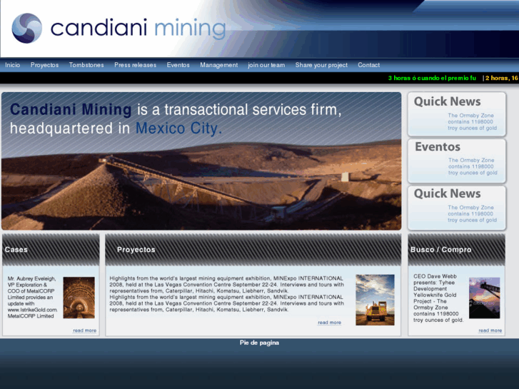 www.candiani-mining.com