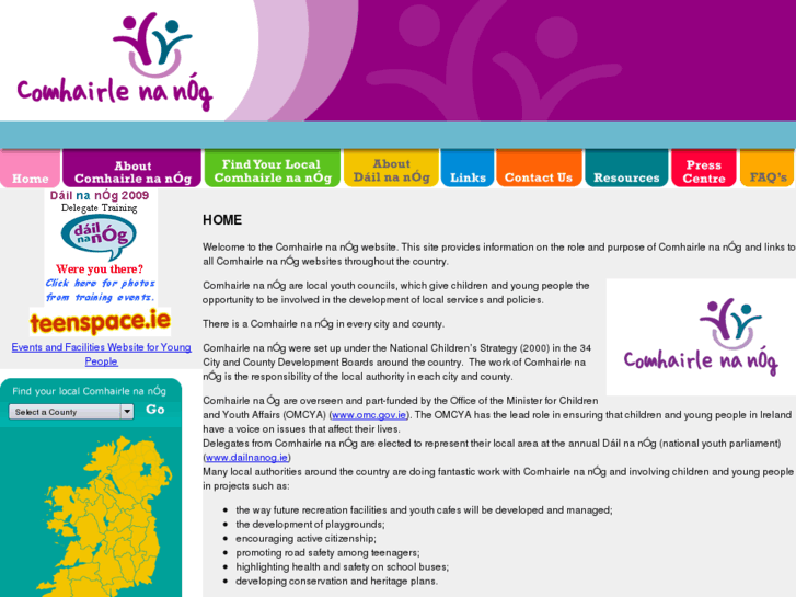 www.comhairlenanog.ie