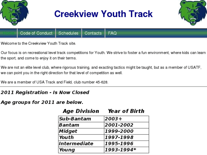 www.creekviewyouthtrack.org