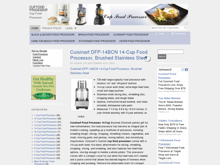 www.cupfoodprocessor.net