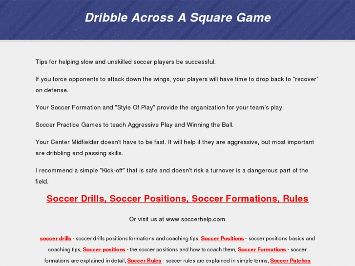 www.dribbleacrossasquaresoccergame.com