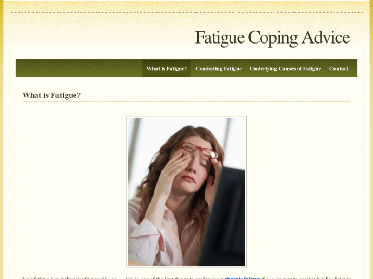 www.fatiguecopingadvice.com