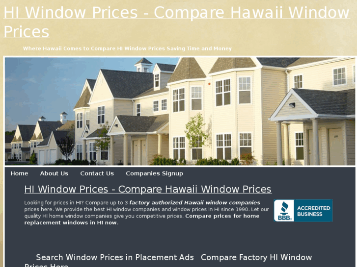 www.hiwindowpricesite.com