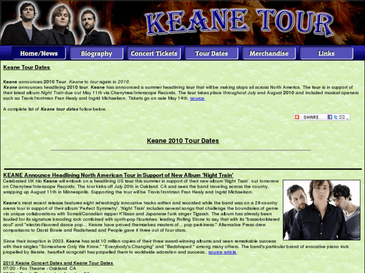 www.keaneconcerts.com