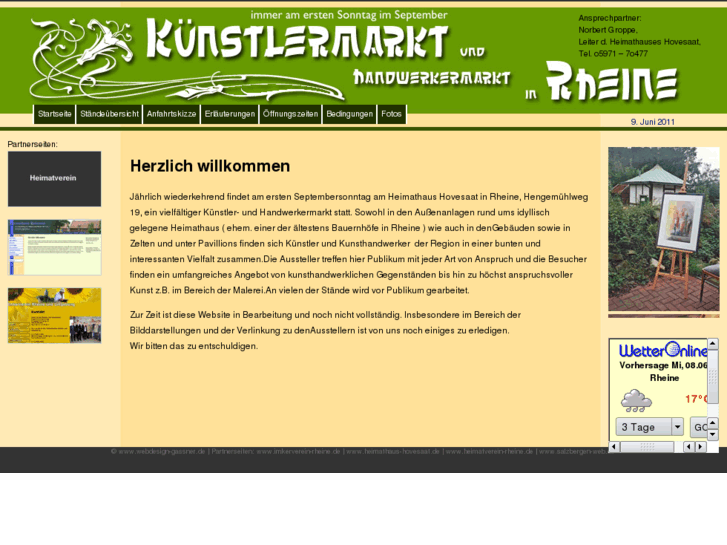 www.kuenstlermarkt-rheine.de