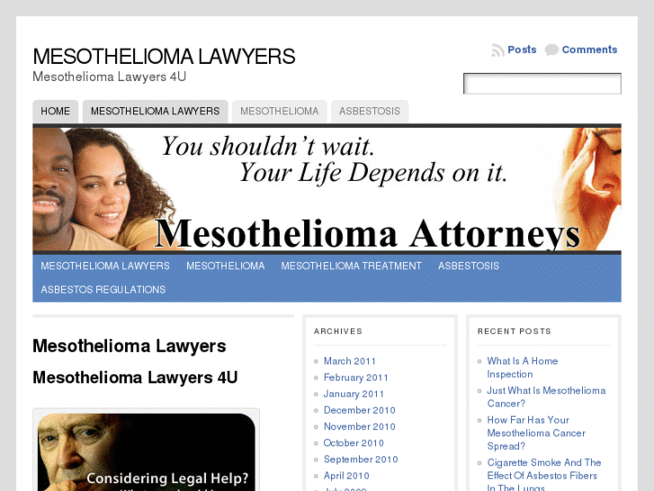 www.mesotheliomalawyers4u.net