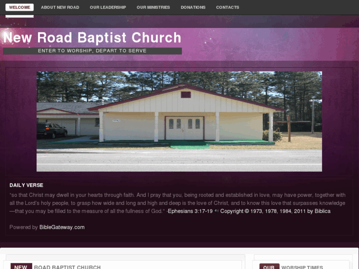 www.newroadbaptistchurch.org