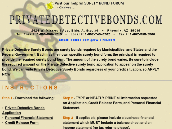 www.privatedetectivebonds.com