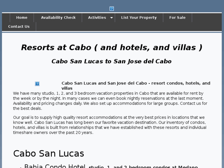 www.resortsatcabo.com