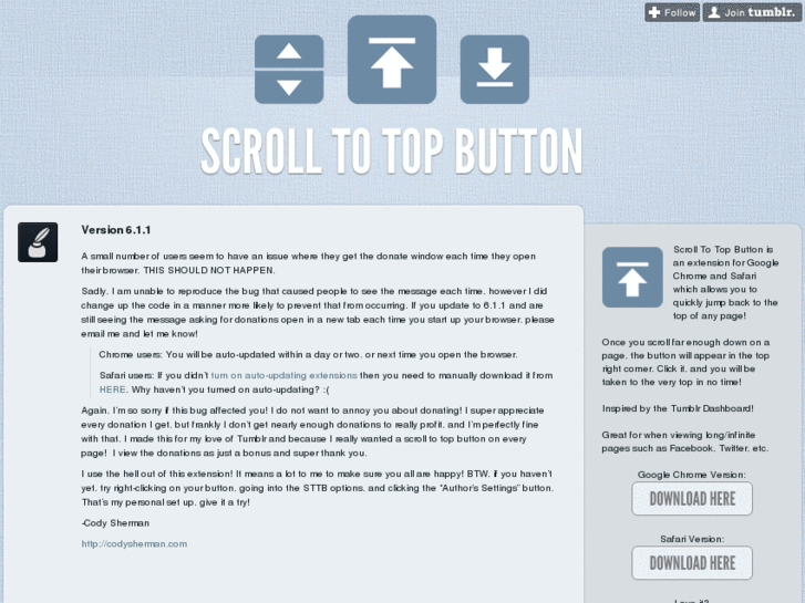 www.scrolltotopbutton.com