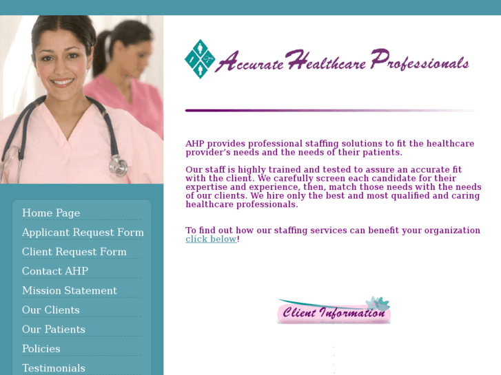 www.accuratehealthcareprofessionals.com