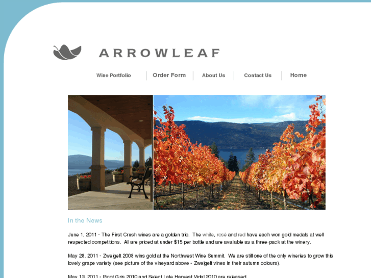 www.arrowleafcellars.com