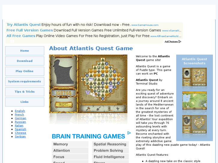 www.atlantisquestonlinegame.com