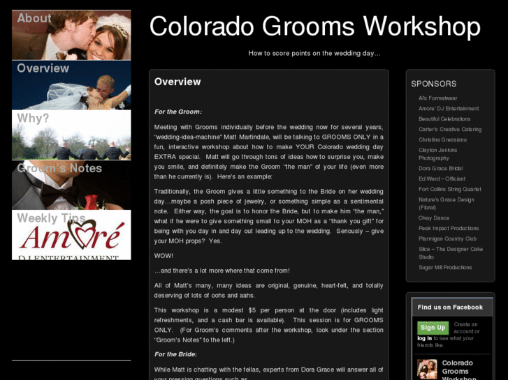 www.coloradogroomsworkshop.com