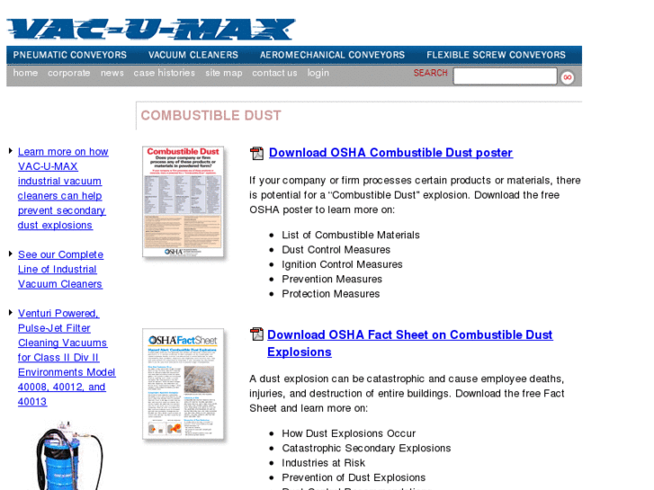 www.combustibledustvacs.com