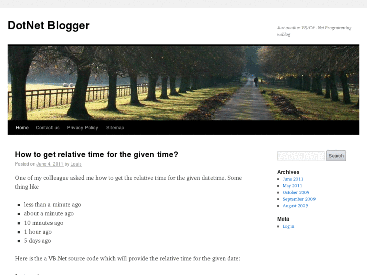 www.dotnetblogger.info