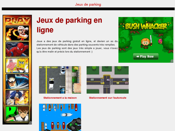 www.jeuxparking.com