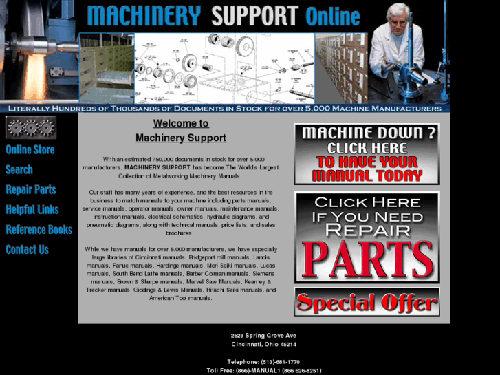 www.machinerymanuals.com