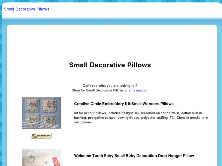 www.smalldecorativepillows.com