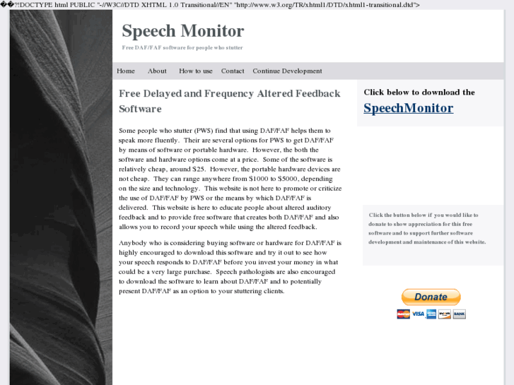 www.speechmonitor.org