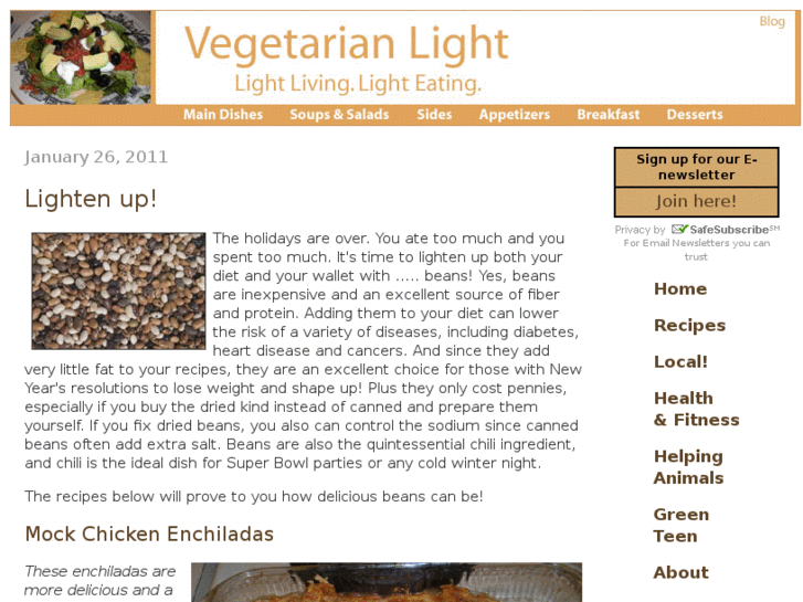 www.vegetarianlight.com