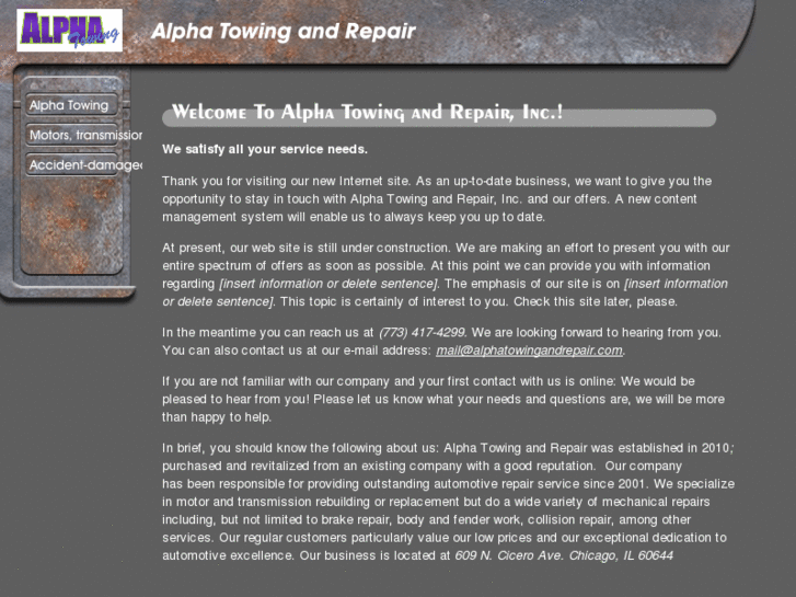 www.alphatowingandrepair.com