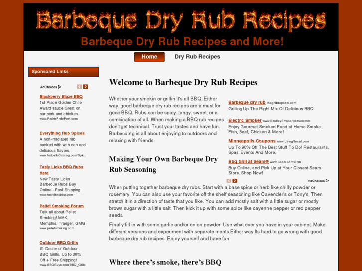 www.barbequedryrubrecipes.net