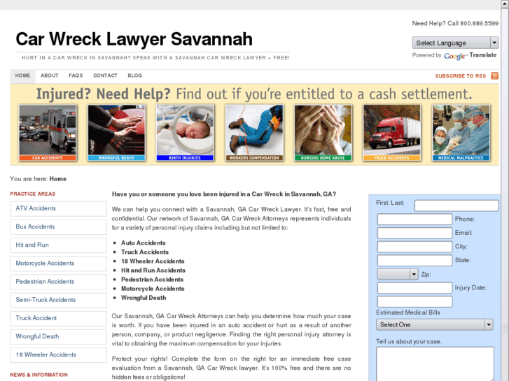 www.carwrecklawyersavannah.com