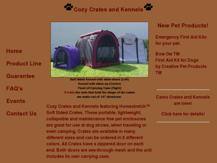 www.cozycratesandkennels.com