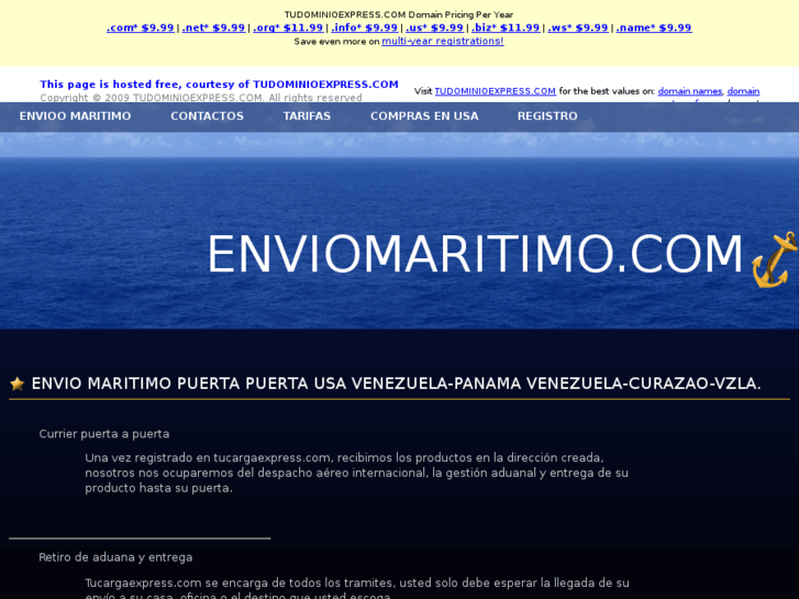 www.enviomaritimo.com