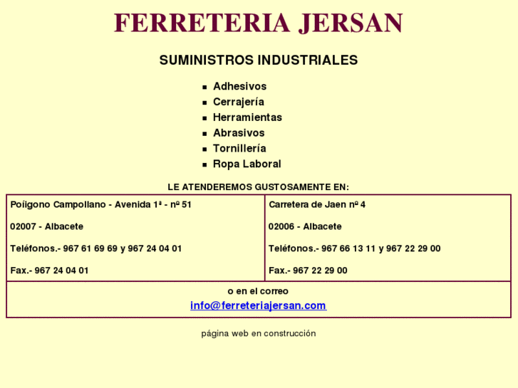 www.ferreteriajersan.com